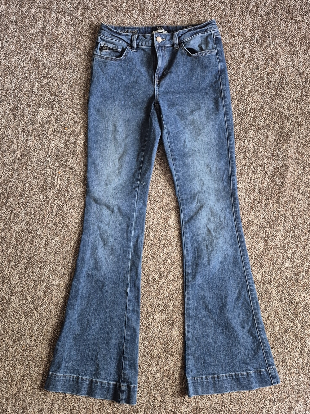 Essenza Size 27 Women’s Blue Flared Bellbottom Jeans